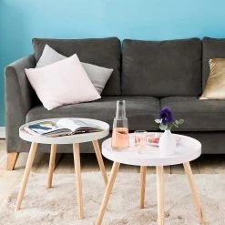 Butlers Bout de canapé SWING TIME - Pin - Blanc -loftscape Boutique 1000343919 220406 021 MOOD DETAILS P000000001000343919 mood