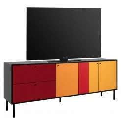 Loftscape Meuble TV Modern Art - Multicolore