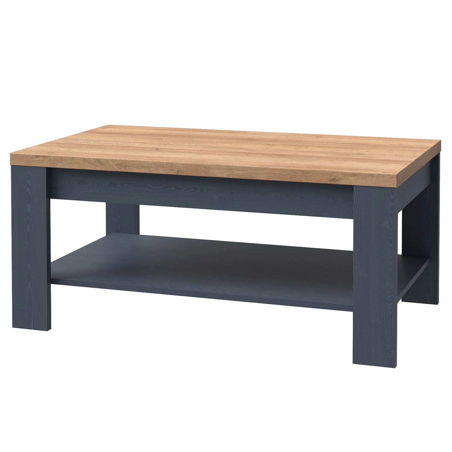 Ridgevalley Table basse Vassia - Imitation chêne Navy / Imitation chêne Riviera 3 Ridgevalley Table basse Vassia - Imitation chêne Navy / Imitation chêne Riviera