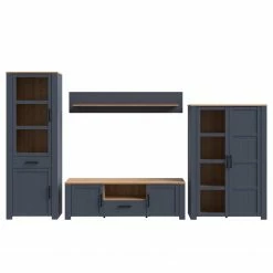 Ridgevalley Ensemble meubles TV Vassia II (4 élém.) - Imitation chêne Navy / Imitation chêne Riviera -loftscape Boutique 1000344685 220414 035 DETAILS P000000001000344685