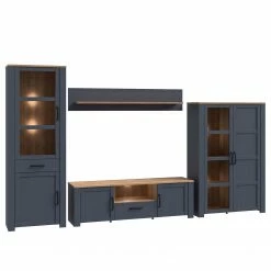 Ridgevalley Ensemble meubles TV Vassia II (4 élém.) - Imitation chêne Navy / Imitation chêne Riviera -loftscape Boutique 1000344685 220414 040 DETAILS P000000001000344685