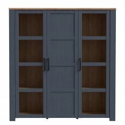 Ridgevalley Vitrine Vassia II - Imitation chêne Navy / Imitation chêne Riviera -loftscape Boutique 1000344687 220414 040 DETAILS P000000001000344687