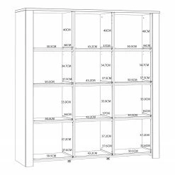 Ridgevalley Vitrine Vassia II - Imitation chêne Navy / Imitation chêne Riviera -loftscape Boutique 1000344687 220414 501 SKETCH DETAILS P000000001000344687 sketch