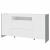 Loftscape Buffet Urban I - Éclairage Éclairage  - Blanc / Imitation chêne gris -loftscape Boutique 1000344691 220414 010 IMAGE P000000001000344691