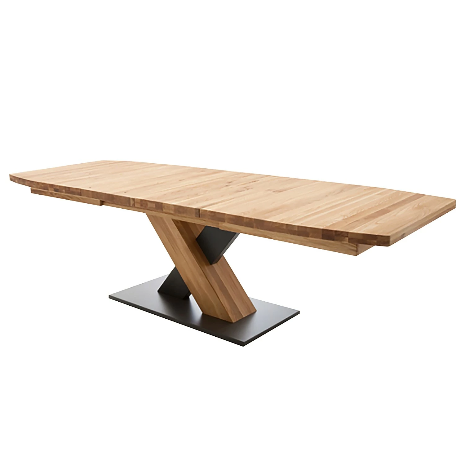 Naturoo Table Sues - (Extensible) Chêne sauvage massif - Chêne sauvage - 180 x 100 cm - En forme de bateau 3 Naturoo Table Sues - (Extensible) Chêne sauvage massif - Chêne sauvage - 180 x 100 cm - En forme de bateau