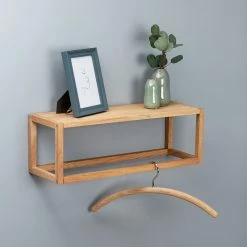 WENKO Étagère murale Ferrara - Noyer massif -loftscape Boutique 1000345607 220412 021 MOOD DETAILS P000000001000345607 mood