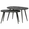 Red Living Tables basses Yaurel (lot de 2) - Métal - Doré vieilli / Noir 1 Red Living Tables basses Yaurel (lot de 2) - Métal - Doré vieilli / Noir -loftscape Boutique 1000345799 220428 010 IMAGE P000000001000345799