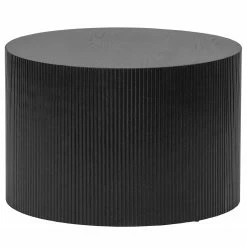 Red Living Bout de canapé Valdora II - Noir