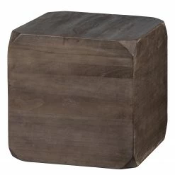 Naturoo Bout de canapé Topeca - Paulownia massif