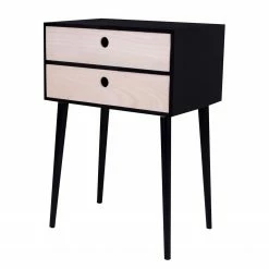 Norrwood Bout de canapé Rossville II - Noir