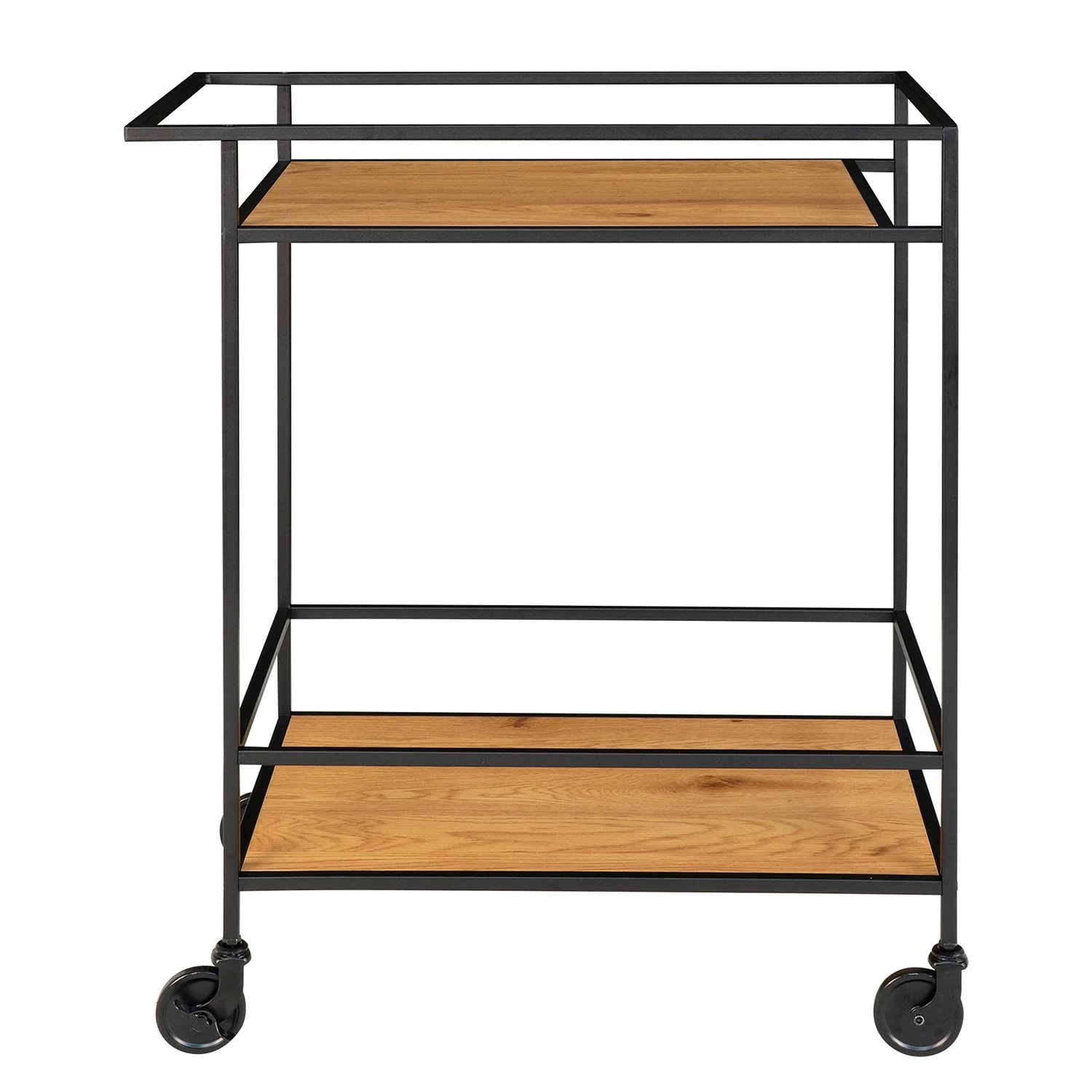 Red Living Desserte Arette - Imitation chêne / Noir 6 Red Living Desserte Arette - Imitation chêne / Noir – Image 4