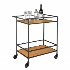 Red Living Desserte Arette - Imitation chêne / Noir 13 Red Living Desserte Arette - Imitation chêne / Noir -loftscape Boutique 1000345904 220428 040 DETAILS P000000001000345904