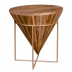 Naturoo Bout de canapé Rickman - Manguier massif / Métal - Manguier / Doré 10 Naturoo Bout de canapé Rickman - Manguier massif / Métal - Manguier / Doré -loftscape Boutique 1000345907 220428 040 DETAILS P000000001000345907