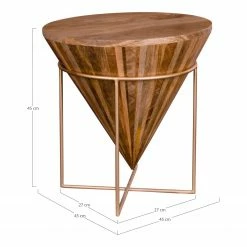 Naturoo Bout de canapé Rickman - Manguier massif / Métal - Manguier / Doré 11 Naturoo Bout de canapé Rickman - Manguier massif / Métal - Manguier / Doré -loftscape Boutique 1000345907 220428 500 SKETCH DETAILS P000000001000345907 sketch