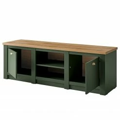 Norrwood Ensemble meubles TV Cardet (2 éléments) - Vert mousse / Imitation chêne de Wotan -loftscape Boutique 1000346343 220427 035 DETAILS P000000001000346343