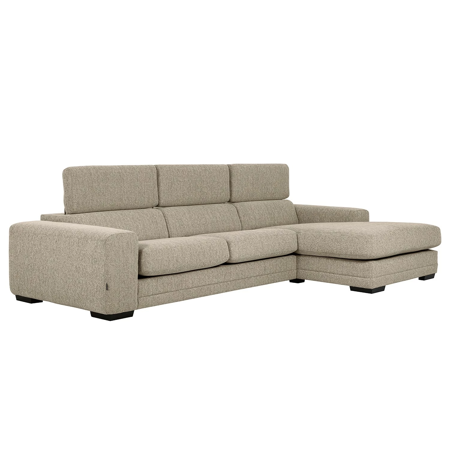 Loftscape Canapé d’angle Penpont - Tissu Kaja: Anthracite - Méridienne courte à droite (vue de face) 5 Loftscape Canapé d’angle Penpont - Tissu Kaja: Anthracite - Méridienne courte à droite (vue de face) – Image 3