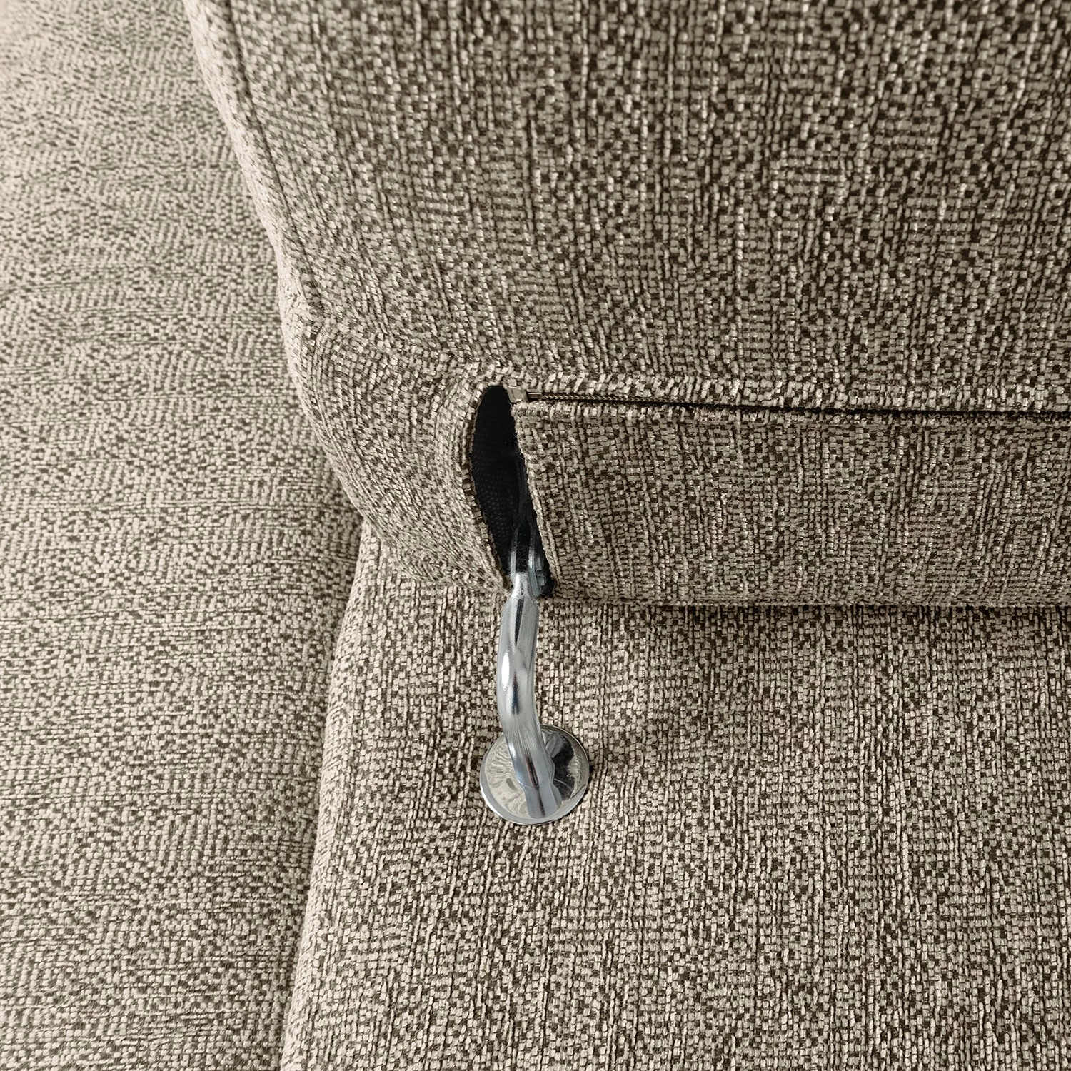 Loftscape Canapé d’angle Penpont - Tissu Kaja: Anthracite - Méridienne courte à droite (vue de face) 20 Loftscape Canapé d’angle Penpont - Tissu Kaja: Anthracite - Méridienne courte à droite (vue de face) – Image 18