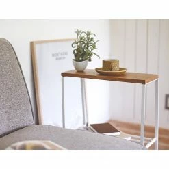 Bout de canapé Tosca - Frêne massif / Métal - Frêne / Blanc 17 Bout de canapé Tosca - Frêne massif / Métal - Frêne / Blanc -loftscape Boutique 1000347247 220505 034 DETAILS P000000001000347247