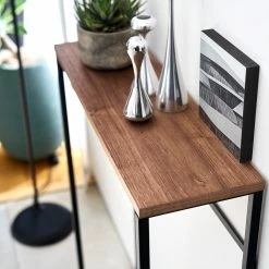 Yamazaki Console Tower - Frêne massif / Métal - Noir -loftscape Boutique 1000347253 220505 030 DETAILS P000000001000347253