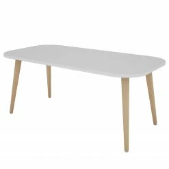 Loftscape Table basse Selaten I - Blanc / Hêtre