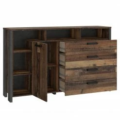 Loftscape Enfilade Ravenswood III - Imitation bois recyclé / Anthracite -loftscape Boutique 1000348112 220603 030 DETAILS P000000001000348112