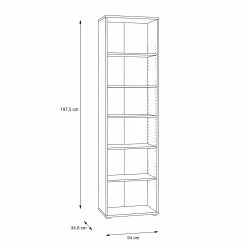 Fredriks Étagères de bureau Wisla - Imitation bois ancien - 54 x 198 cm 10 Fredriks Étagères de bureau Wisla - Imitation bois ancien - 54 x 198 cm -loftscape Boutique 1000348126 220505 500 SKETCH DETAILS P000000001000348126 sketch
