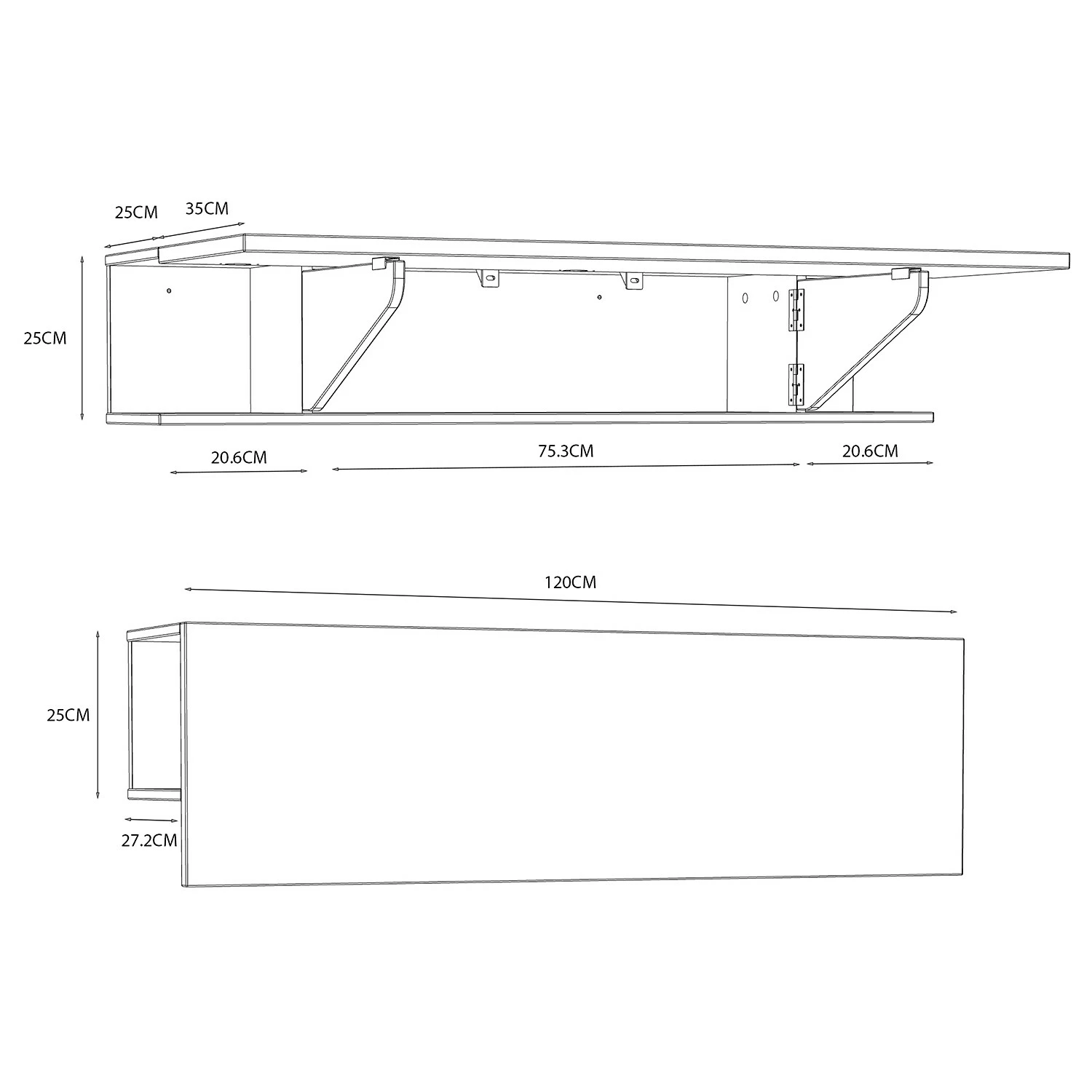 Fredriks Étagère multifonction Warner - Gris clair 8 Fredriks Étagère multifonction Warner - Gris clair – Image 6