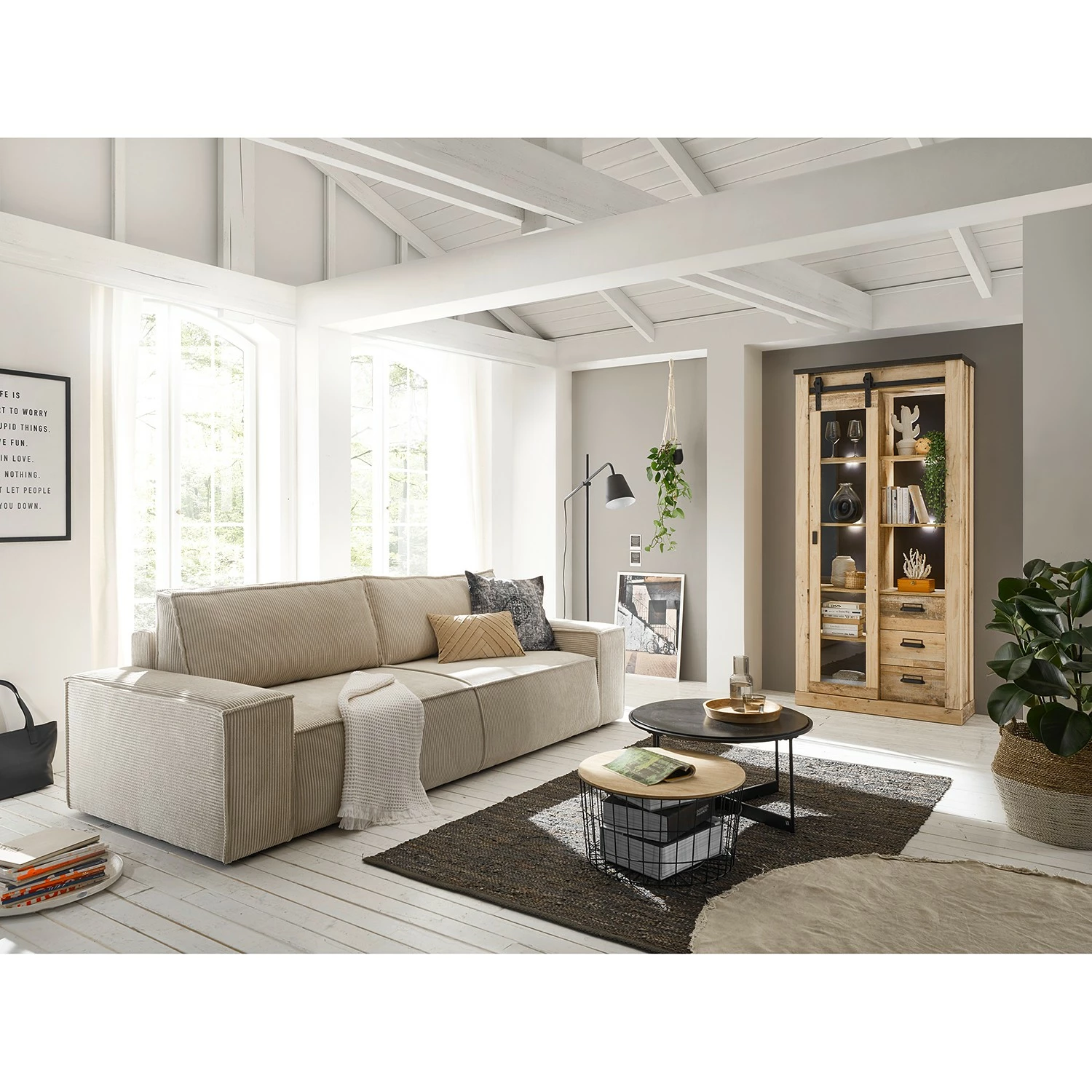 Ridgevalley Vitrine Shutter - Imitation chêne 8 Ridgevalley Vitrine Shutter - Imitation chêne – Image 6