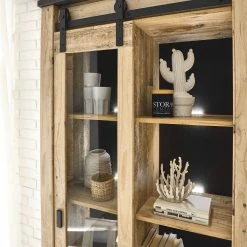 Ridgevalley Vitrine Shutter - Imitation chêne 25 Ridgevalley Vitrine Shutter - Imitation chêne -loftscape Boutique 1000348691 220505 070 DETAILS P000000001000348691