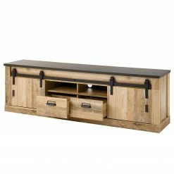 Ridgevalley Meuble TV Shutter II - Imitation chêne 16 Ridgevalley Meuble TV Shutter II - Imitation chêne -loftscape Boutique 1000348694 220505 040 DETAILS P000000001000348694