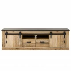 Ridgevalley Ensemble meubles TV Shutter II (3 élém.) - Imitation chêne -loftscape Boutique 1000348730 220505 032 DETAILS P000000001000348730