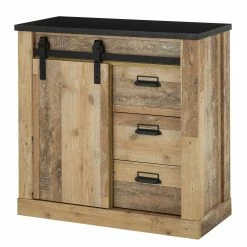 Ridgevalley Ensemble meubles TV Shutter II (3 élém.) - Imitation chêne -loftscape Boutique 1000348730 220505 040 DETAILS P000000001000348730