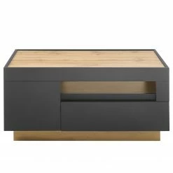 Loftscape Table basse Accra - Anthracite / Imitation chêne 13 Loftscape Table basse Accra - Anthracite / Imitation chêne -loftscape Boutique 1000348810 220506 030 DETAILS P000000001000348810