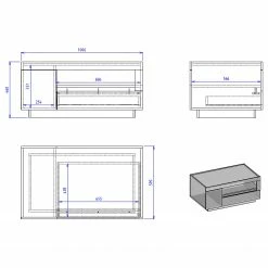 Loftscape Table basse Accra - Anthracite / Imitation chêne 15 Loftscape Table basse Accra - Anthracite / Imitation chêne -loftscape Boutique 1000348810 220506 500 SKETCH DETAILS P000000001000348810 sketch