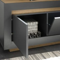 Loftscape Meuble TV Accra I - Anthracite / Imitation chêne -loftscape Boutique 1000348811 220506 032 DETAILS P000000001000348811