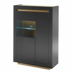 Loftscape Ensemble meubles TV Accra III (3 élém.) - Anthracite / Imitation chêne -loftscape Boutique 1000348826 220506 033 DETAILS P000000001000348826