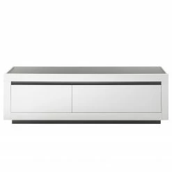 Loftscape Ensemble meubles TV Accra I (4 élém.) - Blanc / Anthracite -loftscape Boutique 1000348830 220506 031 DETAILS P000000001000348830