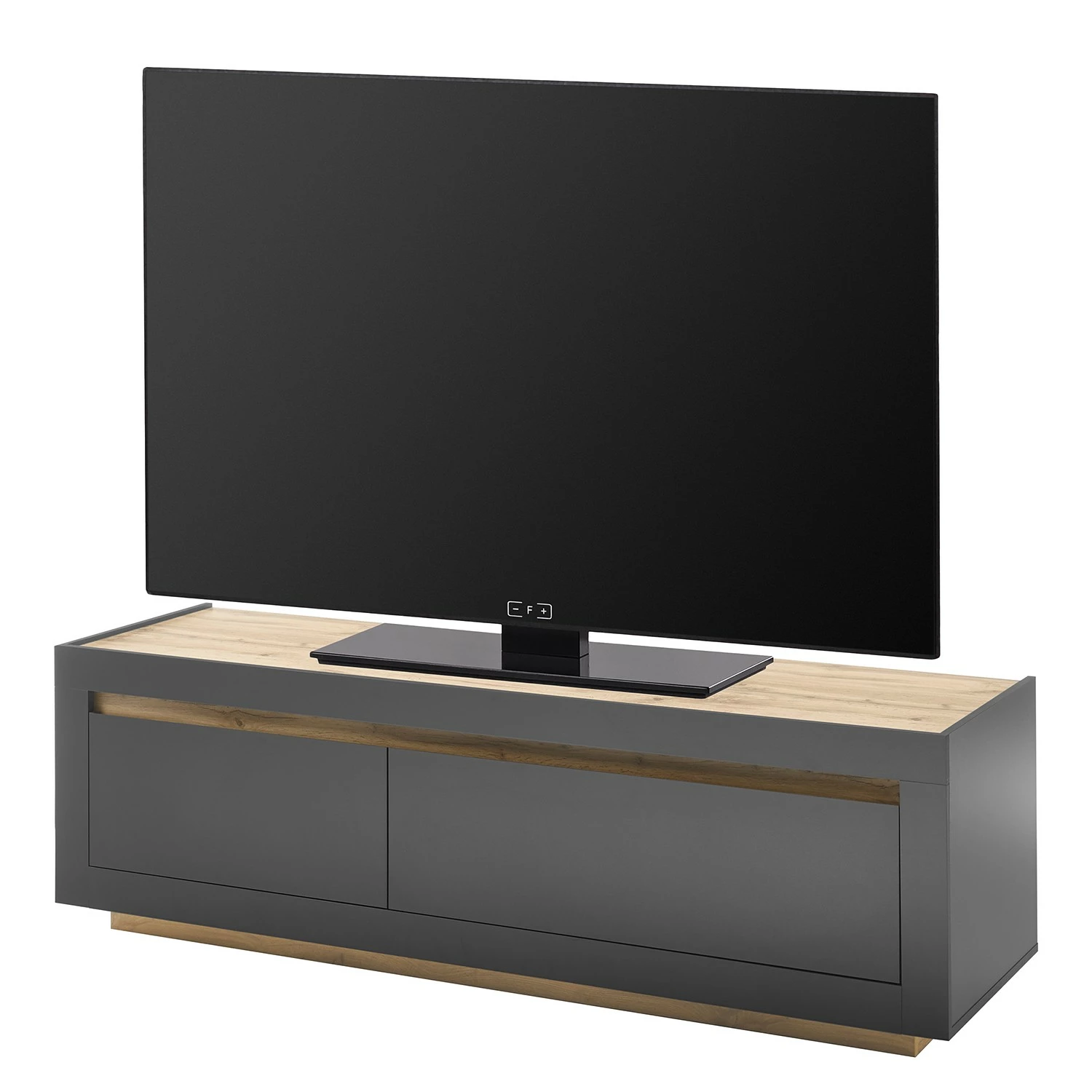 Loftscape Ensemble meubles TV Accra II (4 élém.) - Anthracite / Imitation chêne 10 Loftscape Ensemble meubles TV Accra II (4 élém.) - Anthracite / Imitation chêne – Image 8