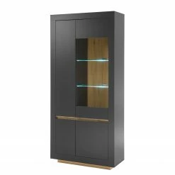 Loftscape Ensemble meubles TV Accra II (4 élém.) - Anthracite / Imitation chêne 41 Loftscape Ensemble meubles TV Accra II (4 élém.) - Anthracite / Imitation chêne -loftscape Boutique 1000348832 220506 036 DETAILS P000000001000348832