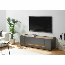 Norrwood Ensemble meubles TV Olon IV (4 éléments) - Anthracite -loftscape Boutique 1000350323 220517 021 MOOD DETAILS P000000001000350323 mood