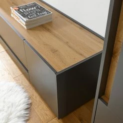 Norrwood Ensemble meubles TV Olon IV (4 éléments) - Anthracite -loftscape Boutique 1000350323 220517 033 DETAILS P000000001000350323