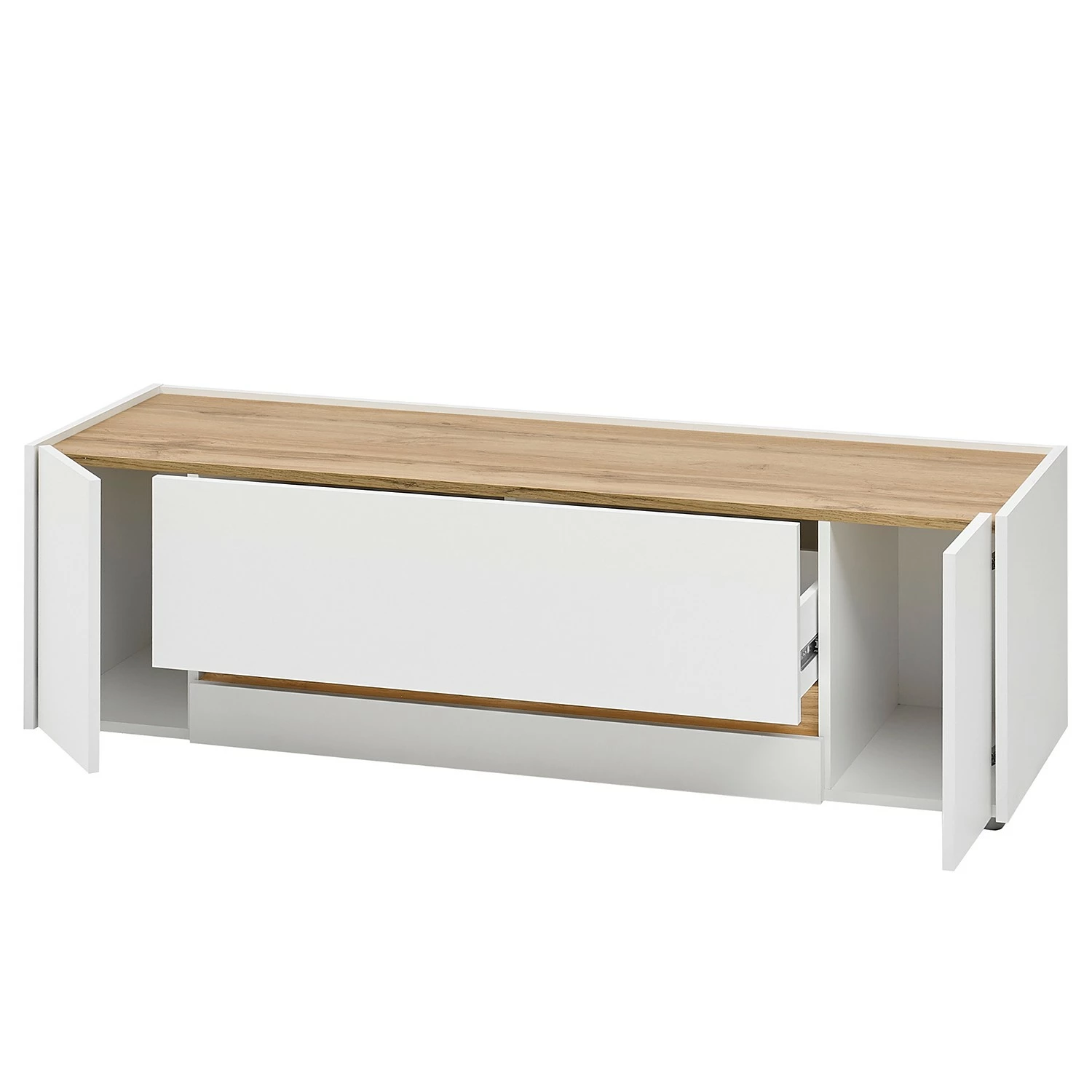 Norrwood Ensemble meubles TV Olon VI (5 éléments) - Blanc 11 Norrwood Ensemble meubles TV Olon VI (5 éléments) - Blanc – Image 9