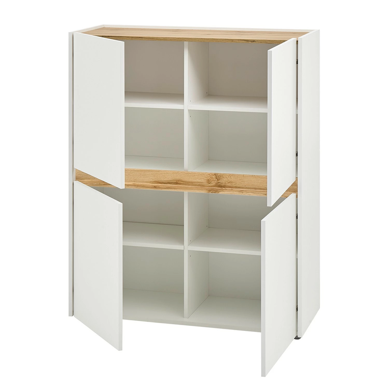 Norrwood Ensemble meubles TV Olon VI (5 éléments) - Blanc 17 Norrwood Ensemble meubles TV Olon VI (5 éléments) - Blanc – Image 15