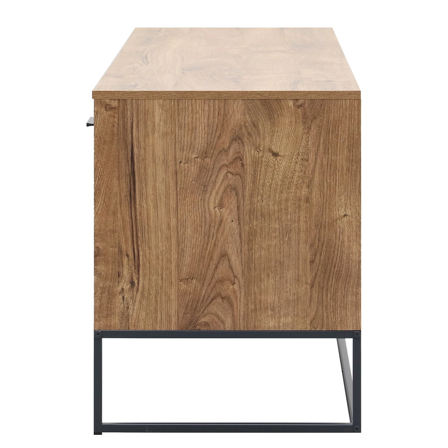 Red Living Ensemble meubles TV Meevoo V (3 élém.) - Imitation chêne rustique / Graphite 7 Red Living Ensemble meubles TV Meevoo V (3 élém.) - Imitation chêne rustique / Graphite – Image 5