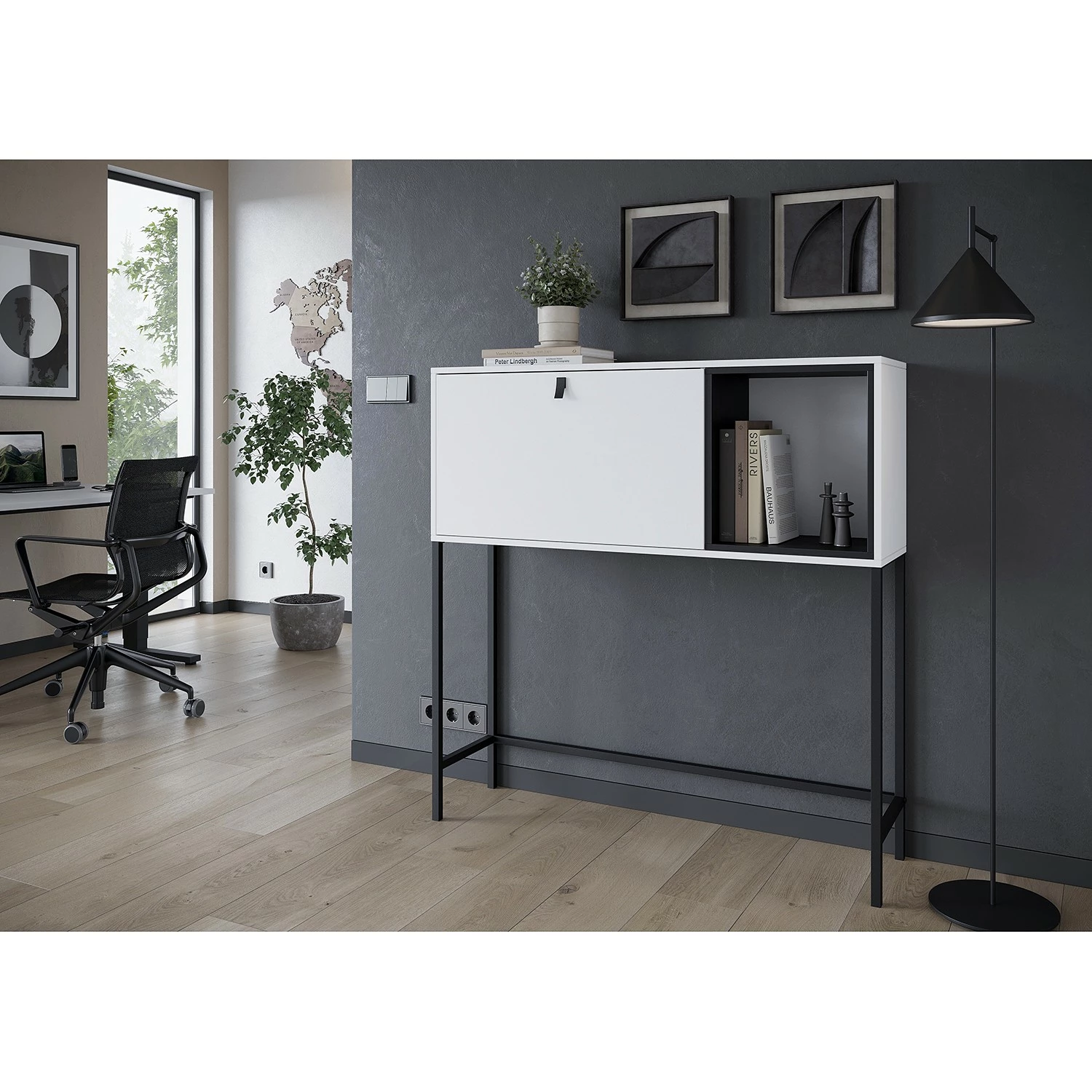 Germania Console Wigston - Blanc 4 Germania Console Wigston - Blanc – Image 2