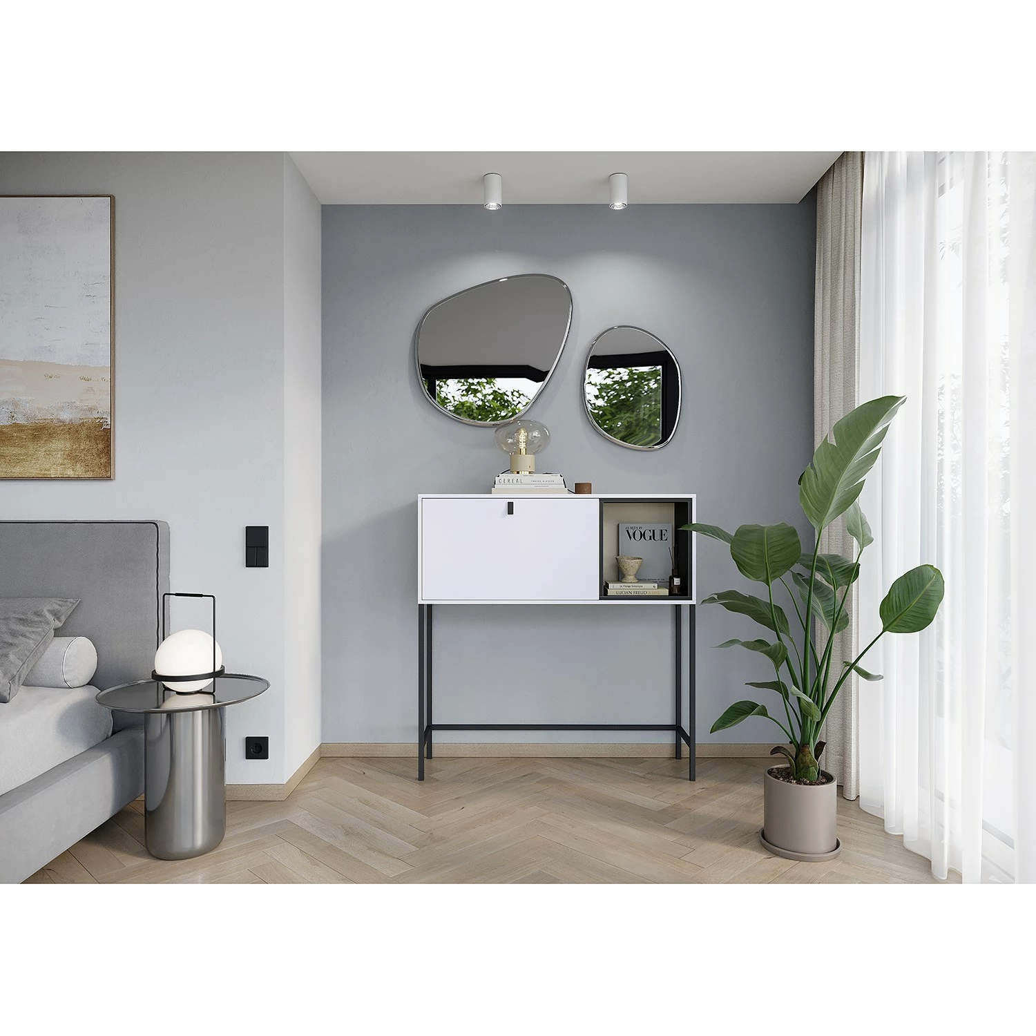 Germania Console Wigston - Blanc 5 Germania Console Wigston - Blanc – Image 3