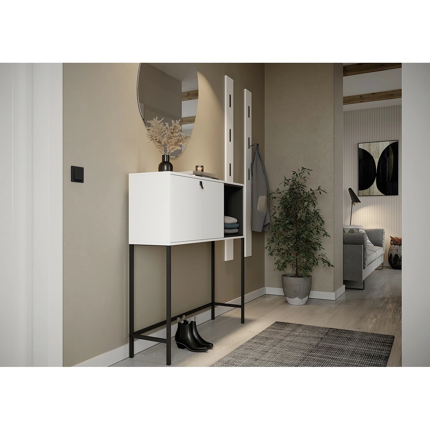 Germania Console Wigston - Blanc 6 Germania Console Wigston - Blanc – Image 4