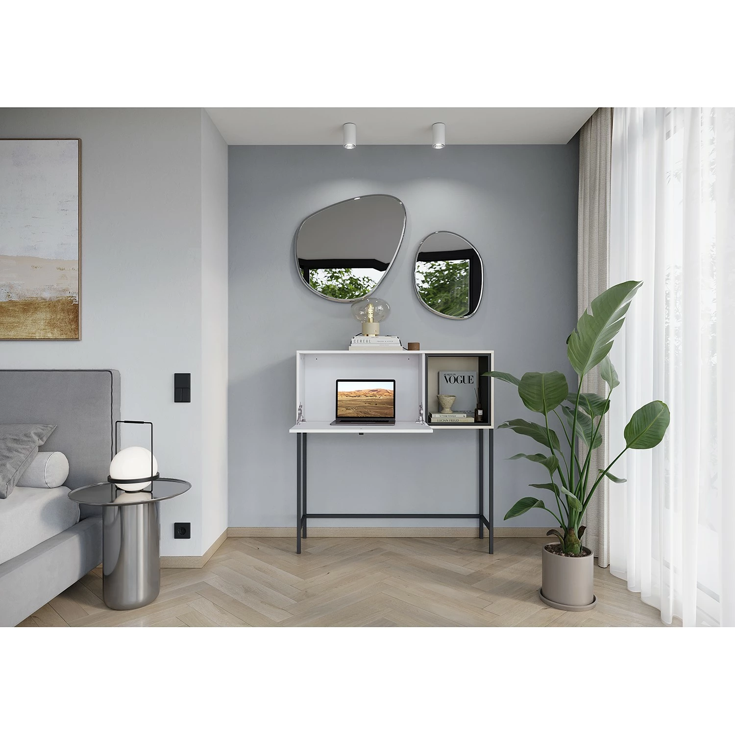 Germania Console Wigston - Blanc 8 Germania Console Wigston - Blanc – Image 6