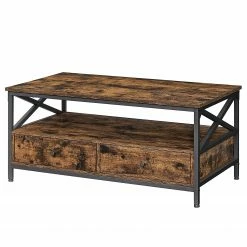 Red Living Table basse Molalla II - Marron / Noir