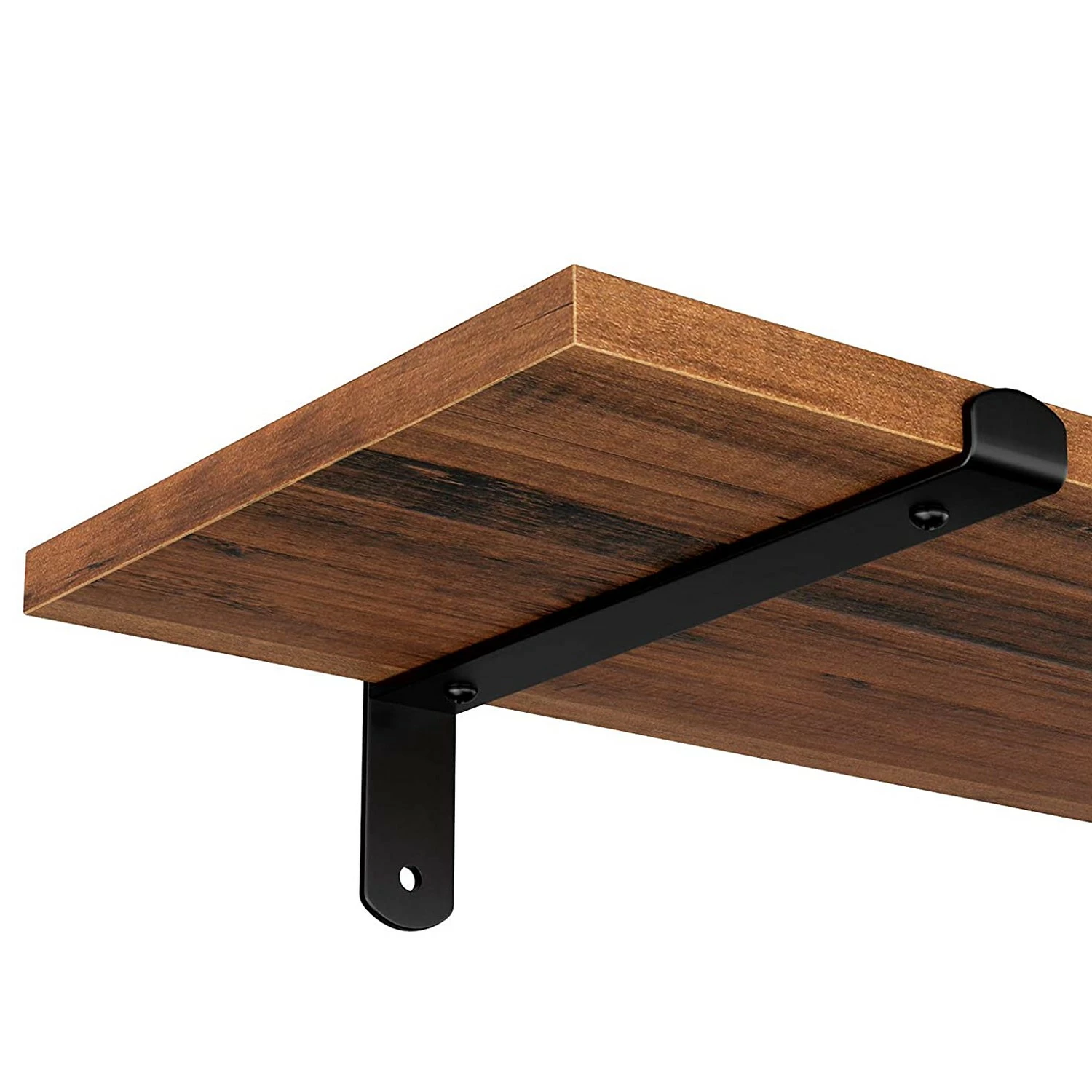 Red Living Tablettes murales Crossville II (lot 2) - Marron / Noir 8 Red Living Tablettes murales Crossville II (lot 2) - Marron / Noir – Image 6